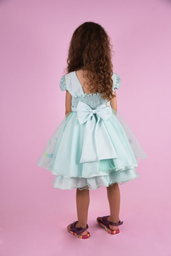 Vestido Infantil Festa Florzinha Curto Florista Luxo - Image 6