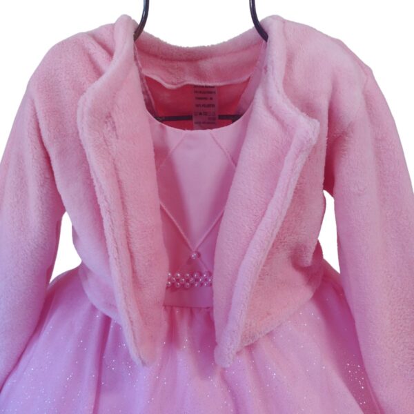 Casaquinho Bolero Infantil Menina Plush Inverno Aniversario Festa - Image 3